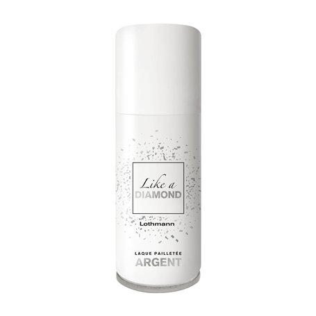 Lothmann Paris - Laque pailletée Argent Like a Diamond - 100ml