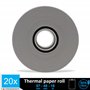 Lot de 20 - Bobine carte bancaire thermique 57 x 40 x 12 m -papier thermique pour CB 57 x 40 x 12 mm - Rouleaux machine carte (T