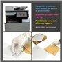 480 Etiquettes adressage autocollantes 70 x 37 mm - 20 Feuilles A4 de 24 étiquettes multi-usage compatibles jet d’encre, laser e