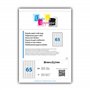 1300 étiquettes 38 x 21 (38.1 X 21.2) - Petite Etiquette blanches adhésives personnalisable. Soit 20 feuilles de 65 mini étiquet