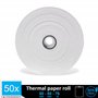 50 Bobine Thermique pour Tickets de Caisse et imprimante Thermique pour Caisse enregistreuse Compatible Casio, Olivetti et impri