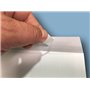 20 ex Grande enveloppe A4 avec fenêtre pochette courrier C4 papier kraft blanc 90g format 229 x 324 mm une enveloppe blanche ave