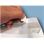 lot de 20 enveloppes courrier A5 avec fenêtre - C5 papier velin blanc 90g format 162 x 229 mm une enveloppe blanche avec fermetu