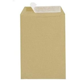 Majuscule-enveloppes Kraft 90g 16x23 Bandes Detachables Ab - Paquet De 50 REF UGPOC5