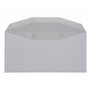 5000 enveloppes DL2 114 x 229 mm patte gommée mécanisable à fenêtre 45 X 100 pour machine mise sous pli automatique agrées Pitne