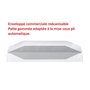 5000 enveloppes DL2 114 x 229 mm patte gommée mécanisable à fenêtre 45 X 100 pour machine mise sous pli automatique agrées Pitne