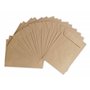 10 pochette, enveloppes Kraft 90g 162 x 229 mm Bandes Détachables fermeture facile avec bande adhésive autocollante - Paquet De 