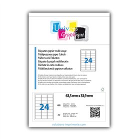480 étiquette pour timbre 20 planches de 24 étiquettes soit 480 étiquettes pour timbre 63