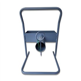 TECPLAST Dévidoir portable pour feuillard de 76 mm de diamètre - Qualité PRO TECPLAST DV - Avec bac de rangement pour accessoire