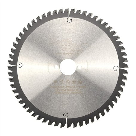 DIAMWOOD - Lame de Scie Circulaire Bois Alu HM Finition pour Scie à Onglet | Découpe Parfaite | Diamètre 216 mm | 60 Dents Trapé