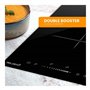 Plaque Induction 2 Feux Encastrable avec Slide Control BELDEKO - 3600W - 9 Niveaux de Puissance - Fiable et Robuste - Minuteur, 