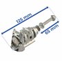 STARKIT PERFORMANCE Serrure de porte compatible pour Citroen C4 et Peugeot 407 (2004-2011) avant gauche (conducteur) Barillet de