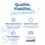 STARKIT PERFORMANCE Serrure de porte compatible pour Citroen C4 et Peugeot 407 (2004-2011) avant gauche (conducteur) Barillet de