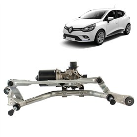 Moteur d'essuie glace compatible pour Clio 4 (2012-2020) (tringlerie + moteur) 288004542R