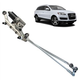Moteur d'essuie glace compatible pour Q7 4L (2012-2020) (tringlerie + moteur) 4L1910113