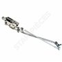 Moteur d'essuie glace compatible pour Q7 4L (2012-2020) (tringlerie + moteur) 4L1910113