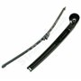 Bras essuie glace arrière compatible pour Touran (2003-2010) avec balai d’essuie-glace (pare-brise arrière) 1T0955707A
