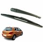 Bras essuie glace arrière compatible pour Peugeot 307 (2001-2008) avec balai d’essuie-glace (pare-brise arrière)