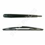 Bras essuie glace arrière compatible pour Peugeot 307 (2001-2008) avec balai d’essuie-glace (pare-brise arrière)