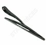 Bras essuie glace arrière compatible pour Clio 3 (2005-2014) avec balai d’essuie-glace (pare-brise arrière)