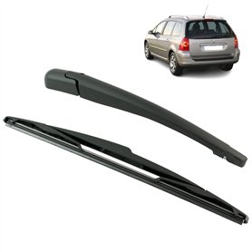 Bras essuie glace arrière compatible pour Peugeot 307 SW (2001-2007) avec balai d’essuie-glace (pare-brise arrière)