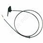 Tirette ouverture capot compatible pour Berlingo et Partner (1996-2018) cable + tirette capot