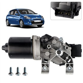 Moteur d'essuie glace compatible pour Clio 3 (2005-2012) 8200268931