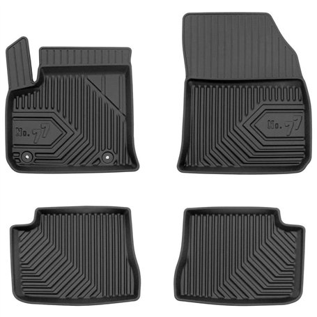 Tapis de Sol Voiture sur Mesure en Caoutchouc 3D pour Peugeot e-208 Electrique Depuis 2019 (208 année 2019 2020 2021 2022 2023 2