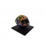 OPO 10 - Casque à l'échelle 1/5 de Valentino Rossi Moto GP Saison 2009 Compatible avec Yamaha YZR-M1 - CR006