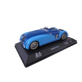 OPO 10 - Voiture Miniature de Collection 1/43 Compatible avec Bugatti 57G #2 Winner Le Mans 1937-24LM14