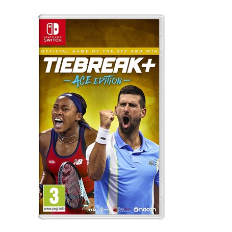 TIEBREAK+ : Jeu officiel ATP et WTA - ACE Edition (Nintendo Switch)