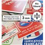 AUA SIGNALETIQUE - Panneau Signalisation avec Coins Arrondis - Accès Interdit à Toute Personne Étrangère Au Service - 420 x 300 