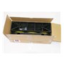 AUA SIGNALETIQUE - Butée De Roues pour Garage Parking Jaune/Noir en Composites Recyclés (Pack de 2) avec Fixations Fournies
