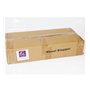 AUA SIGNALETIQUE - Butée De Roues pour Garage Parking Jaune/Noir en Composites Recyclés (Pack de 2) avec Fixations Fournies