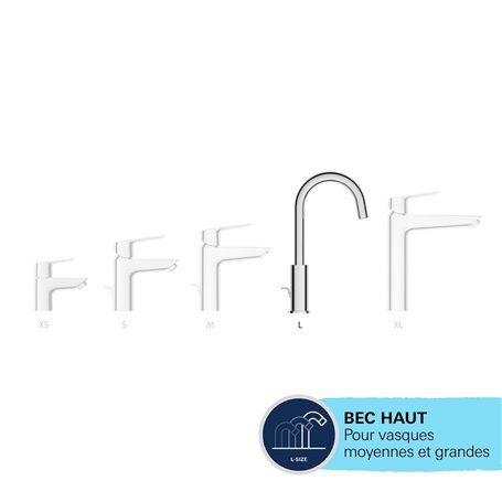 AUA SIGNALETIQUE - Butée De Roues pour Garage Parking Jaune/Noir en Composites Recyclés (Pack de 2) avec Fixations Fournies