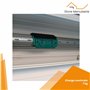 Lot de 4 Attaches de tablier rigide Clicksur H875E pour volet roulant - Fixation de volets roulants - Verrou automatique 2 maill