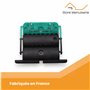 Lot de 4 Attaches de tablier rigide Clicksur H875E pour volet roulant - Fixation de volets roulants - Verrou automatique 2 maill