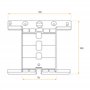 Lot de 4 attaches rigides de tablier Secu-Fix pour volet roulant - Verrou automatique 2 maillons - Fixation de volets roulants -