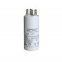 Condensateur à cosses 40 uF universel - Condensateur permanent pour appareils électriques - 450 V - Dimensions 45X94 vis M8 écro