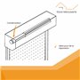 Condensateur 4 uF à connecteurs - Pour moteur de volet roulant Bubendorff - Cylindrique pour réparation - Haute qualité et longu