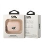 Karl Lagerfeld Silicone NFT Choupette Head 3D Coque AirPods Pro 2, Rose