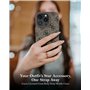 Guess Coque pour iPhone 16 Pro Max [sous Licence Officielle] par CG Mobile | Étui en Cuir synthétique avec Logo en métal et Stra