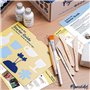 Figured'Art Kit de Poterie Adulte avec Argile Premium Autodurcissante 2kg Sans Cuisson pour Débutants, Séchage à l'Air Libre. 10