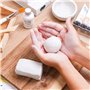 Figured'Art Kit de Poterie Adulte avec Argile Premium Autodurcissante 2kg Sans Cuisson pour Débutants, Séchage à l'Air Libre. 10