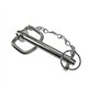 goupille et poignée Repliable diamètre 19mm x Longueur 137mm Cheville Barre supérieure