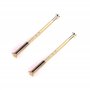 cyclingcolors 2x vis relieuse M4 longueur sécable 35 à 65mm idéal assemblage raccord porte meuble maison, laitonné
