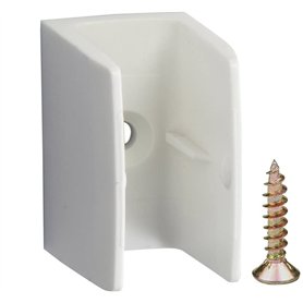 cyclingcolors clip bloqueur de manivelle volet roulant blanc support guide manette plastique 15mm - 18mm universel fenêtre mur à