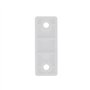 cyclingcolors 4x Clip bloqueur de manivelle volet Roulant Blanc Support Guide Manette Plastique 13mm Universel fenêtre Mur à Vis