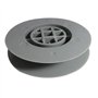 cyclingcolors Poulie de guidage volet roulant sangle 12 à 15mm sortie carrée 10mm en plastique gris à clipser Store Cordon, Ø 12