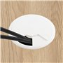 cyclingcolors 2X Passe câble Bureau Table Fil diamètre 80mm encastrable Cordon Prise Ordinateur écran Accessoire ameublement (Bl
